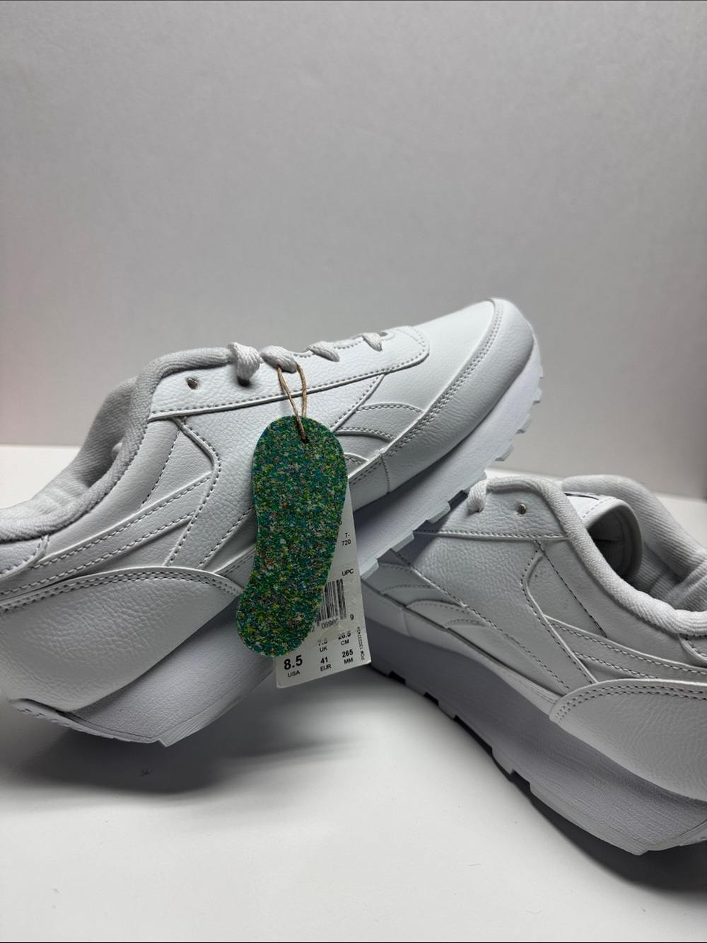 Reebok White Classic Renaissance Sneakers - Picture 6 of 8